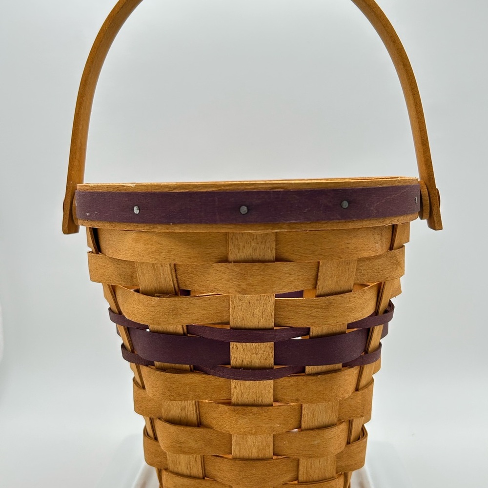 Longaberger Basket 1994 Lilac May Series EUC